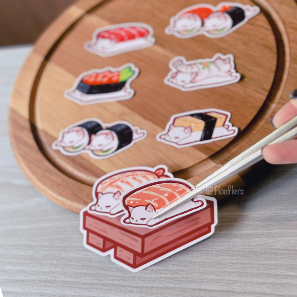 Sushi Omakase - Die-cut Sticker Set