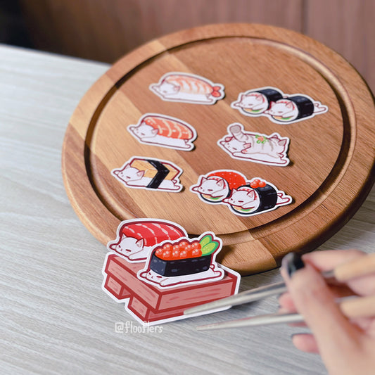 Sushi Omakase - Die-cut Sticker Set