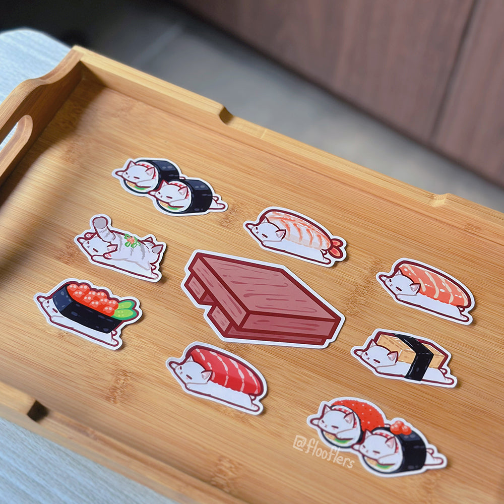 Sushi Omakase - Die-cut Sticker Set