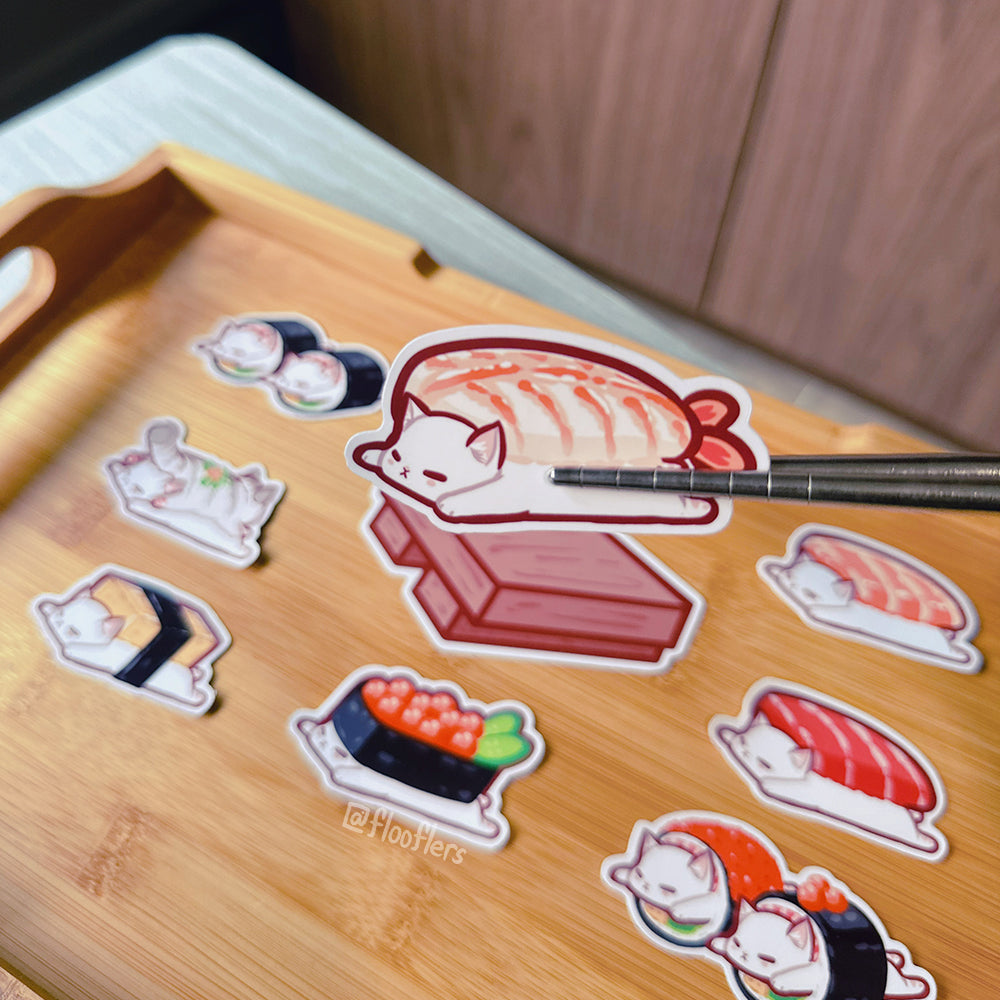 Sushi Omakase - Die-cut Sticker Set