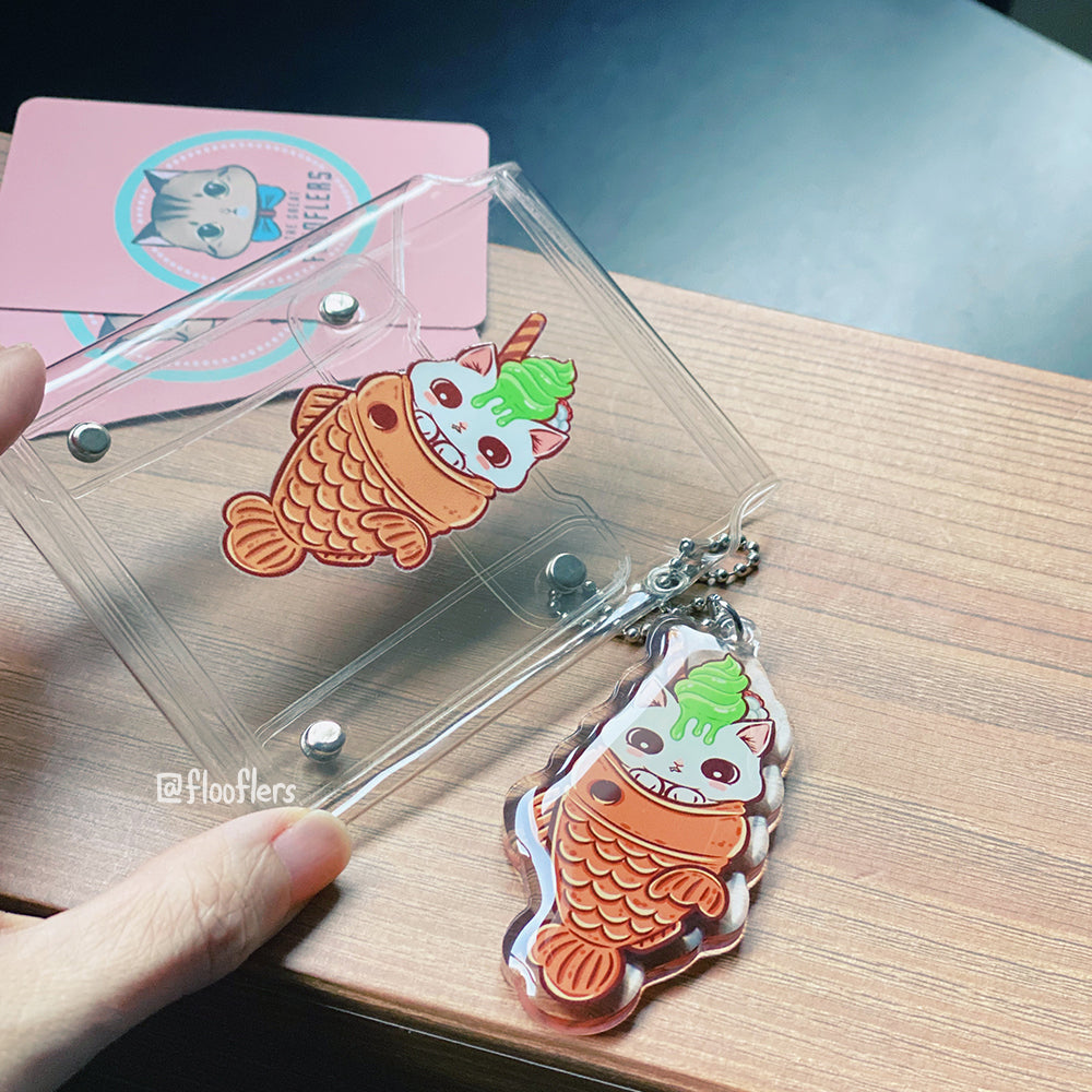 Taiyaki - Card holder with Charm