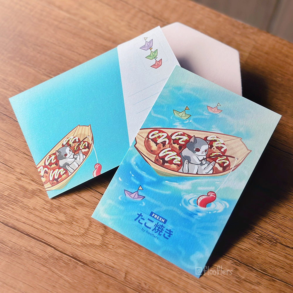 Tako Catfishing - A5 / Postcard Sizes