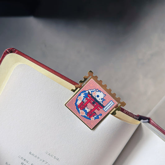 Torii of Itsukushima - Metal Bookmark