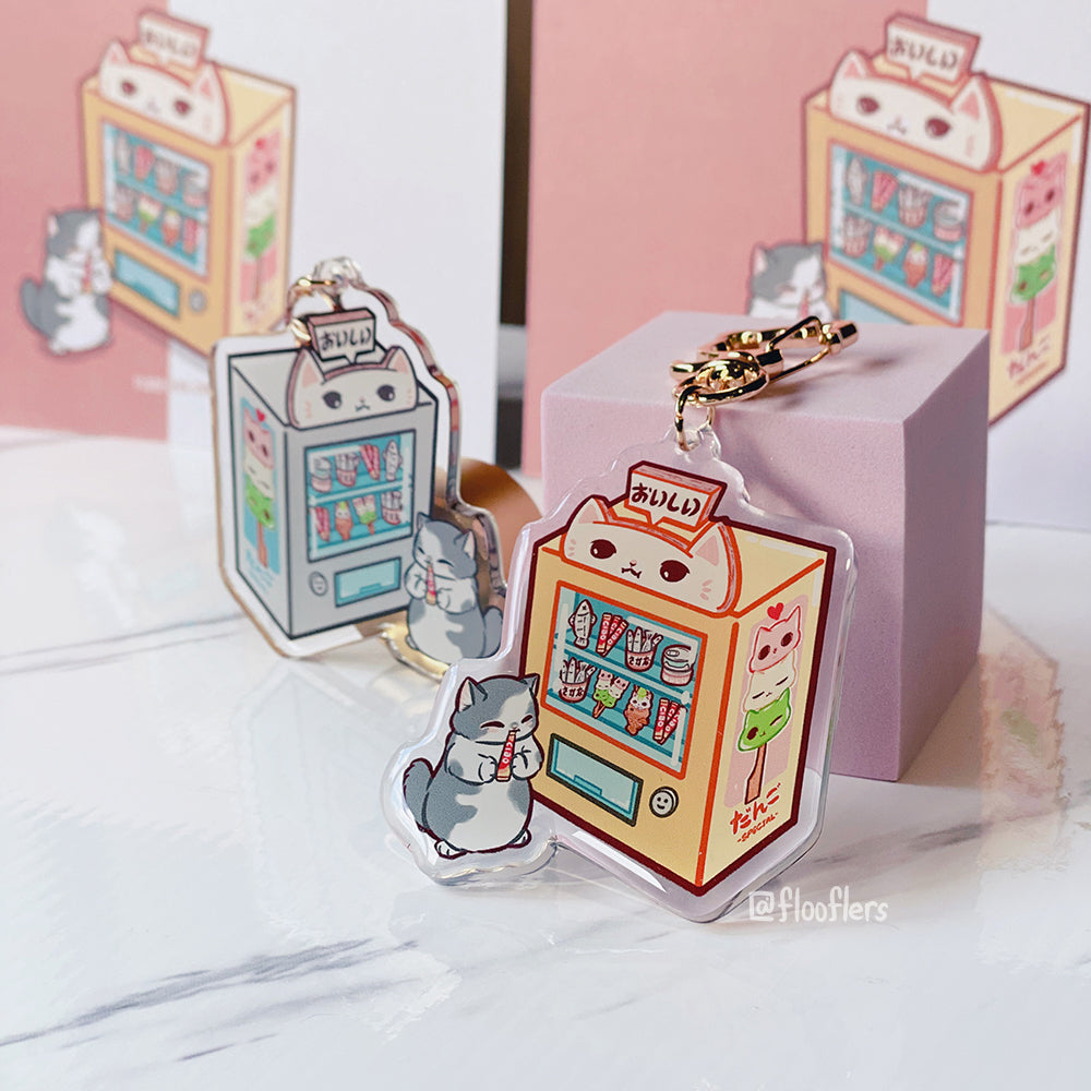 Vending Māochine - Acrylic Keychain