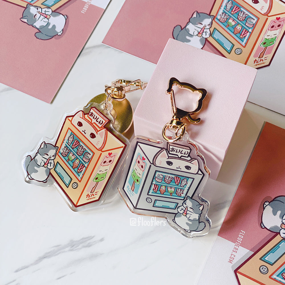 Vending Māochine - Acrylic Keychain