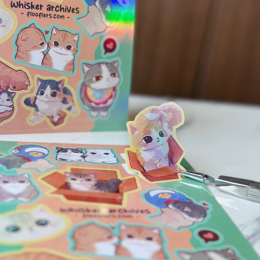 Whisker Archives - Sticker Sheet