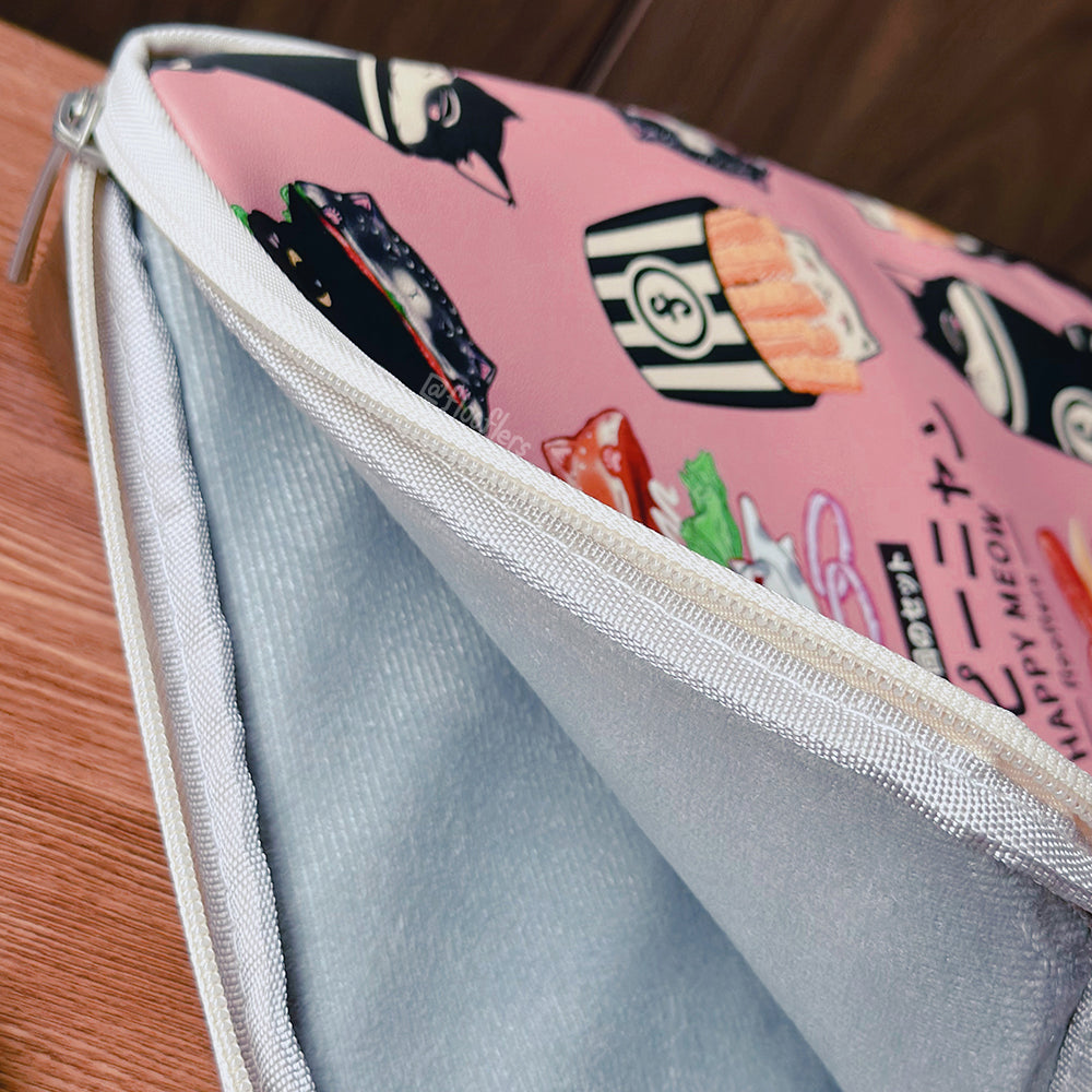 Happy Meow II - Zipper Pouch