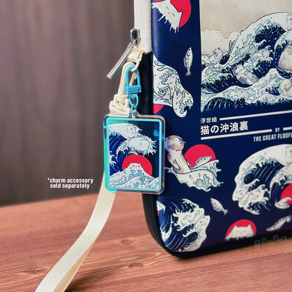 Catagawa Wave - Zipper Pouch