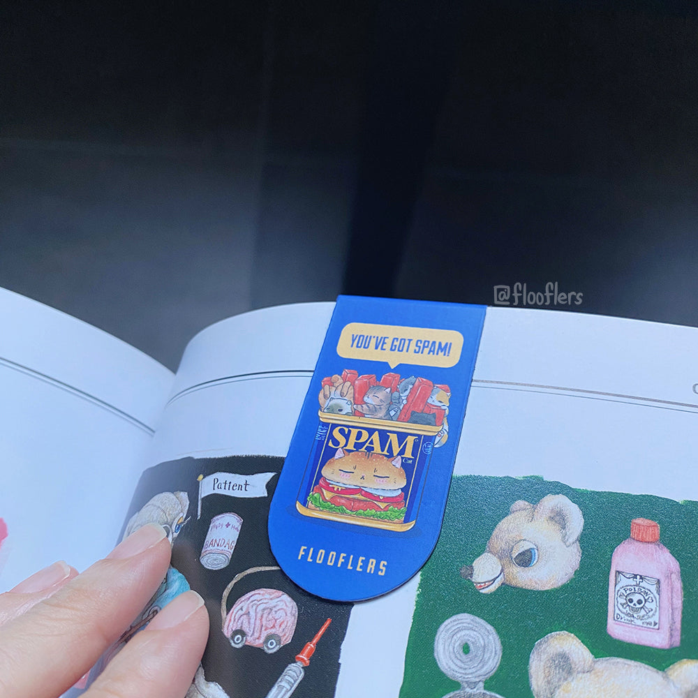 SPAM - Magnetic Bookmark