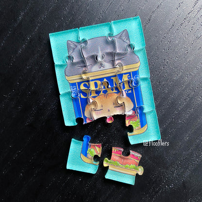 SPAM - Jigsaw Acrylic Keychain