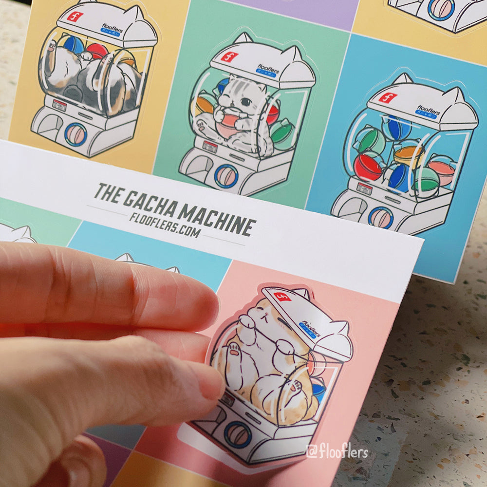 Gacha - Sticker Sheet