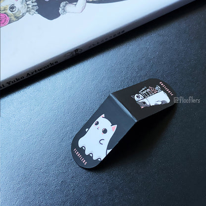 Ghostly Meows - Magnetic Bookmark