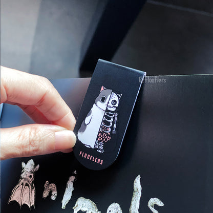 Ghostly Meows - Magnetic Bookmark