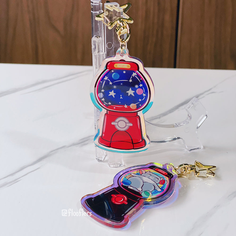 The Gumball Machine - Acrylic Keychain