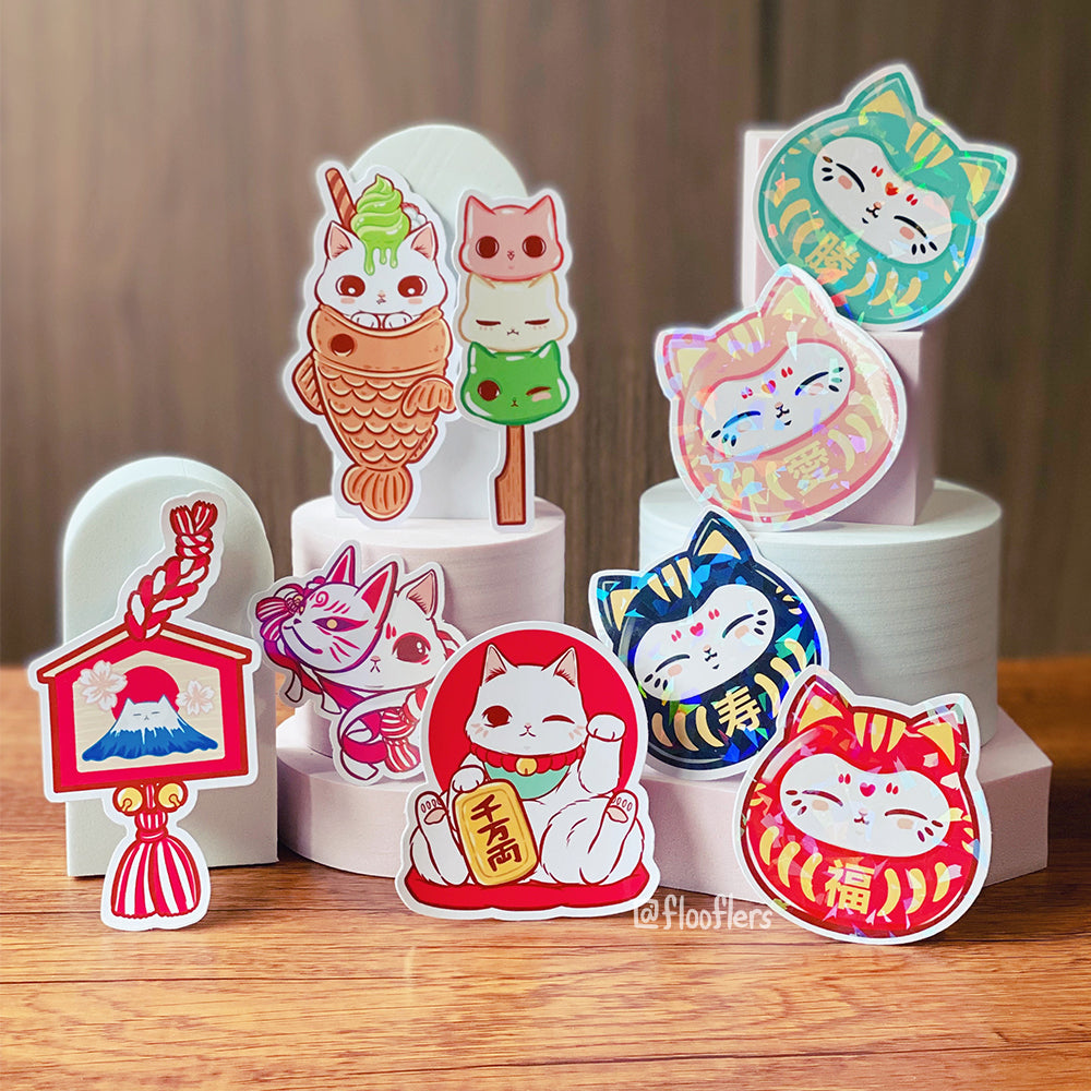 Nihon Nihon - Die-cut Sticker Set