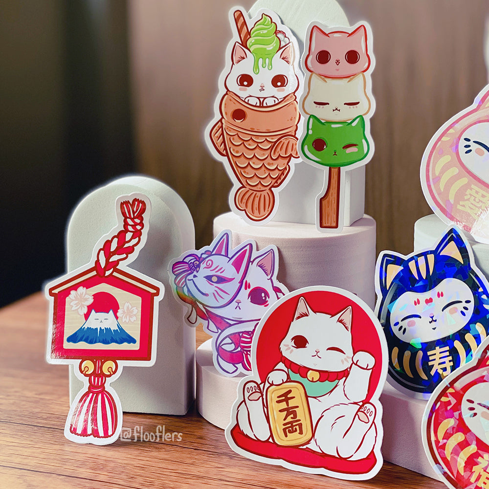 Nihon Nihon - Die-cut Sticker Set