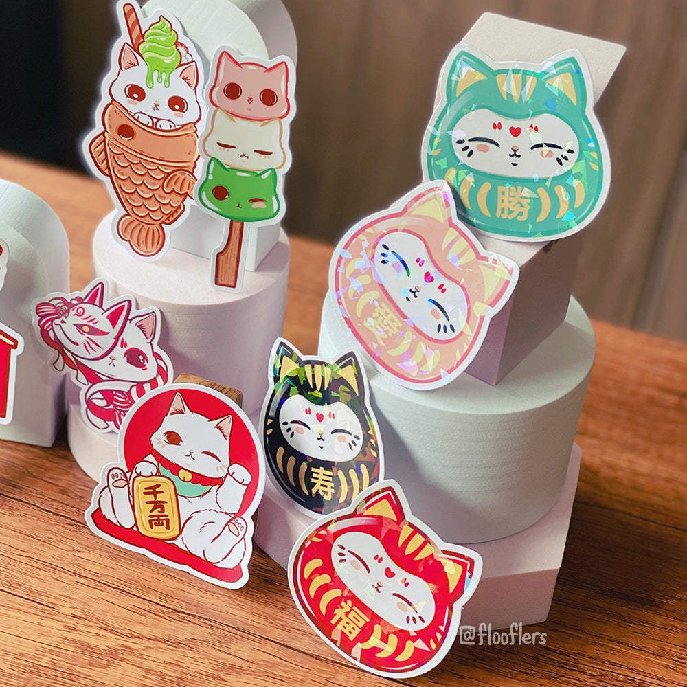 Nihon Nihon - Die-cut Sticker Set