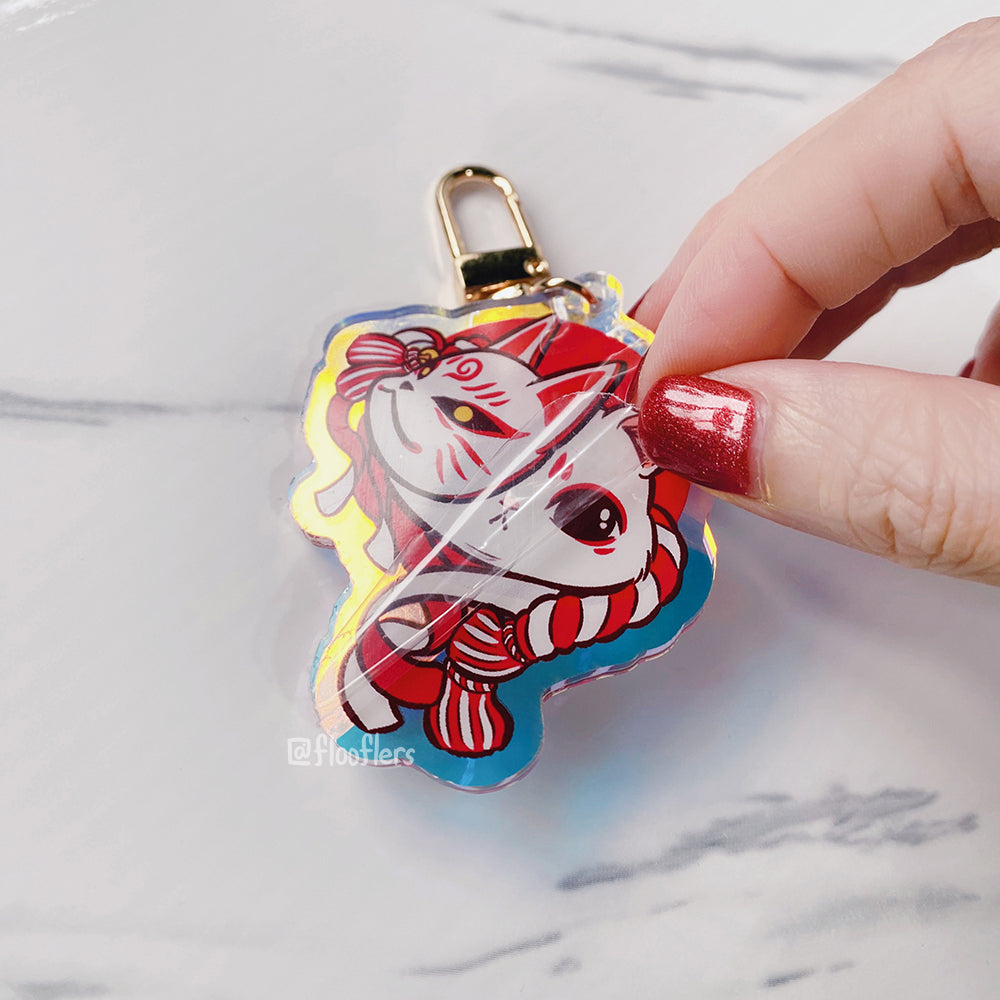 Kitsune - Acrylic Clasp