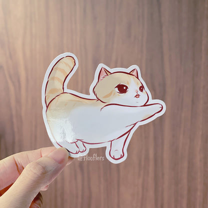 Attention Purrease - Die-cut Sticker