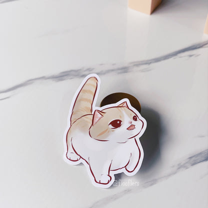 Attention Purrease II - Die-cut Sticker