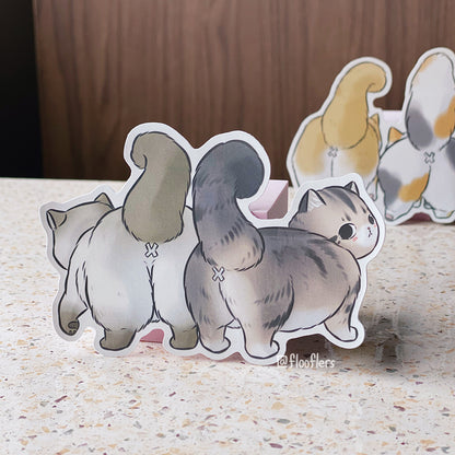 Floofy Toosh II - Die-cut Sticker