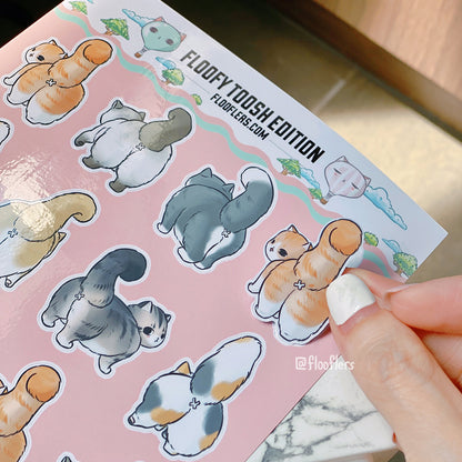 Floofy Toosh - Sticker Sheet