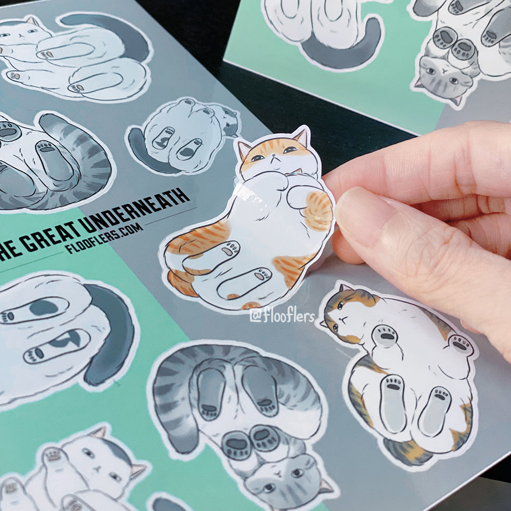 The Great Underneath - Sticker Sheet