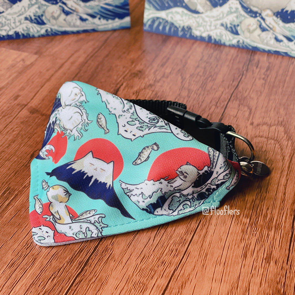 Catagawa Wave - Pet Bandana