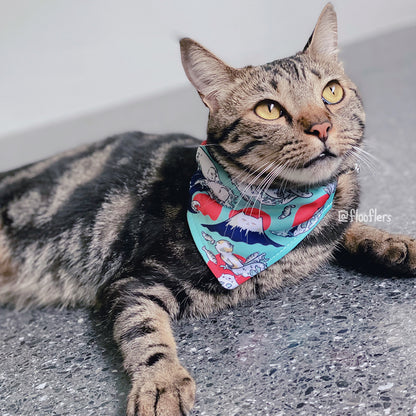 Catagawa Wave - Pet Bandana