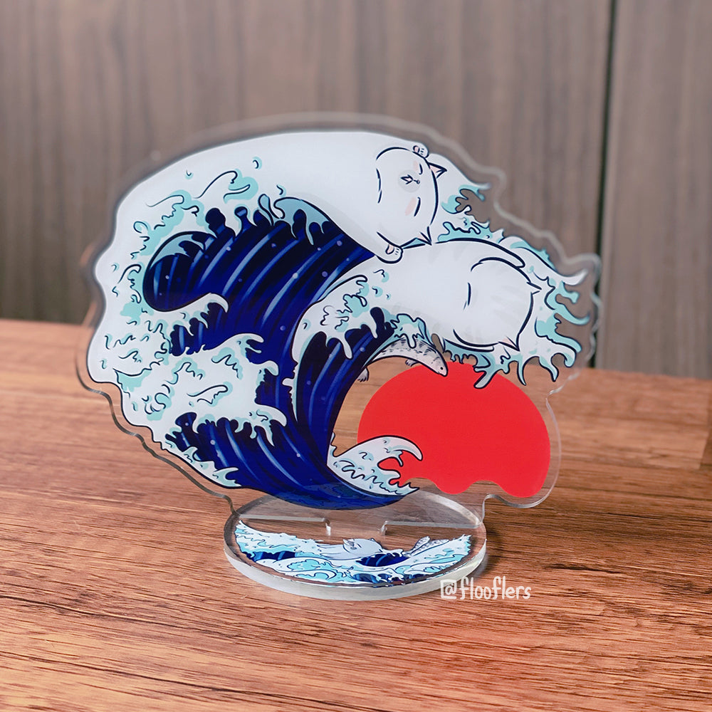 Catagawa Wave - Acrylic Stand