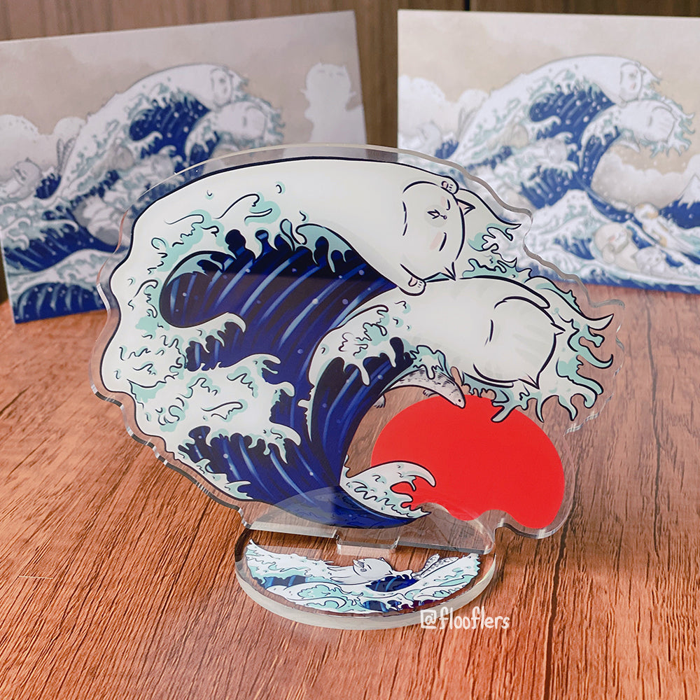 Catagawa Wave - Acrylic Stand