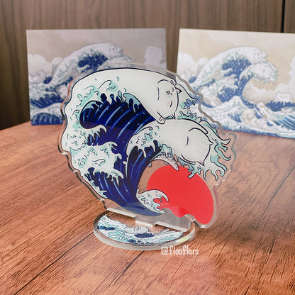 Catagawa Wave - Acrylic Stand